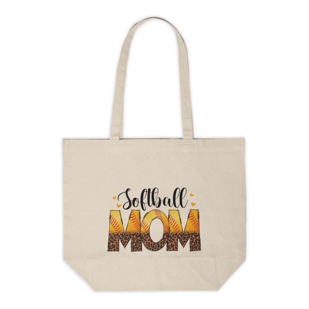 Softball Mom Custom Tote Bag